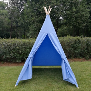 Cotton Canvas Teepee White  Kids Tipi Tent 