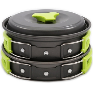 camping picnic cookware set