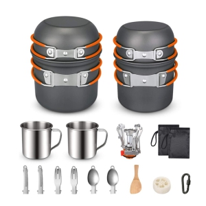 camping picnic cookware set