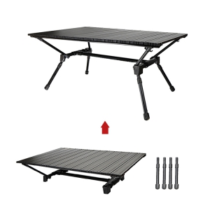 Outdoor folding table