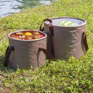 Camping folding bucket