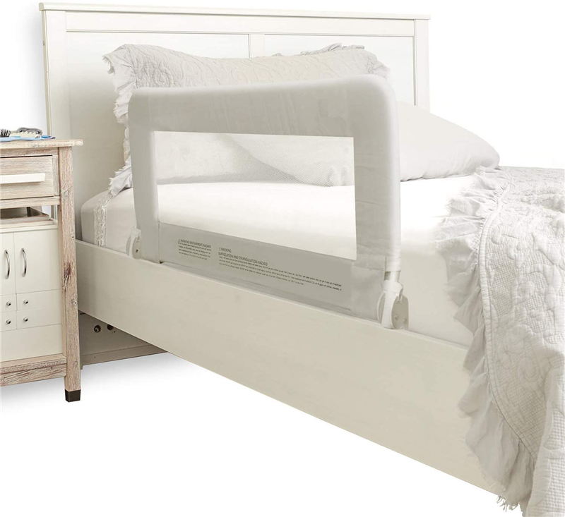 Toddler Bed Rail Guard for Kids Twin Double Full Size Queen & King Mattress  Bed Rails for Toddlers  Universal Fit for Slats & Boxspring - Children & Baby Bedrail  (1).jpg