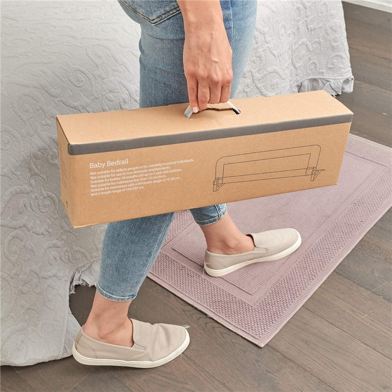Toddler Bed Rail Guard for Kids Twin Double Full Size Queen & King Mattress  Bed Rails for Toddlers  Universal Fit for Slats & Boxspring - Children & Baby Bedrail  (9).jpg