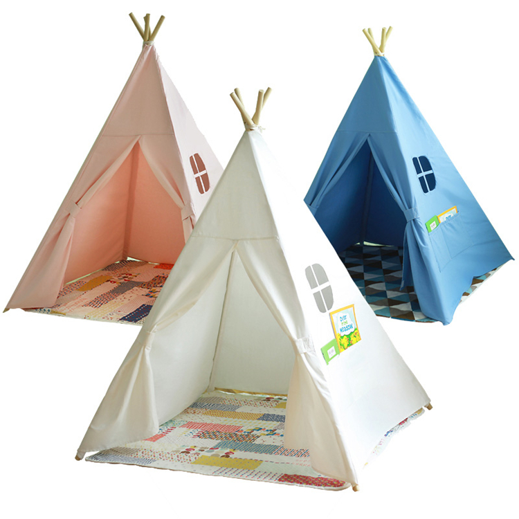 Teepee White  Kids Tipi Tent  (17).jpg